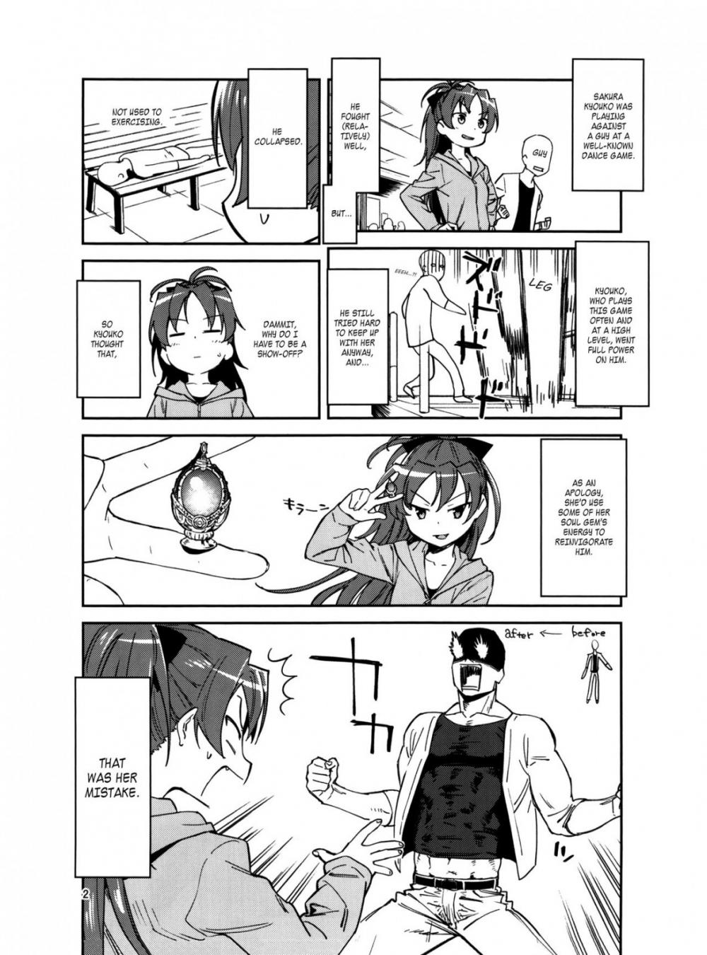 Hentai Manga Comic-A Story Where Kyouko and Are Do It-Read-3